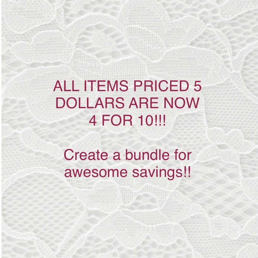 BOGO 50% off closet sale!!!!!!!